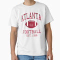 Atlanta Football T-Shirt - Minimalist Print for Adults - T-Shirt, Sweatshirt, Hoodie
