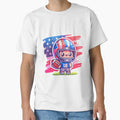 American Football Cartoon T-Shirt - Unique Graphic for Adults - T-Shirt, Sweatshirt, Hoodie