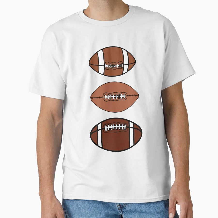 Footballs T-Shirt - Streetwear Style Unisex - T-Shirt, Sweatshirt, Hoodie