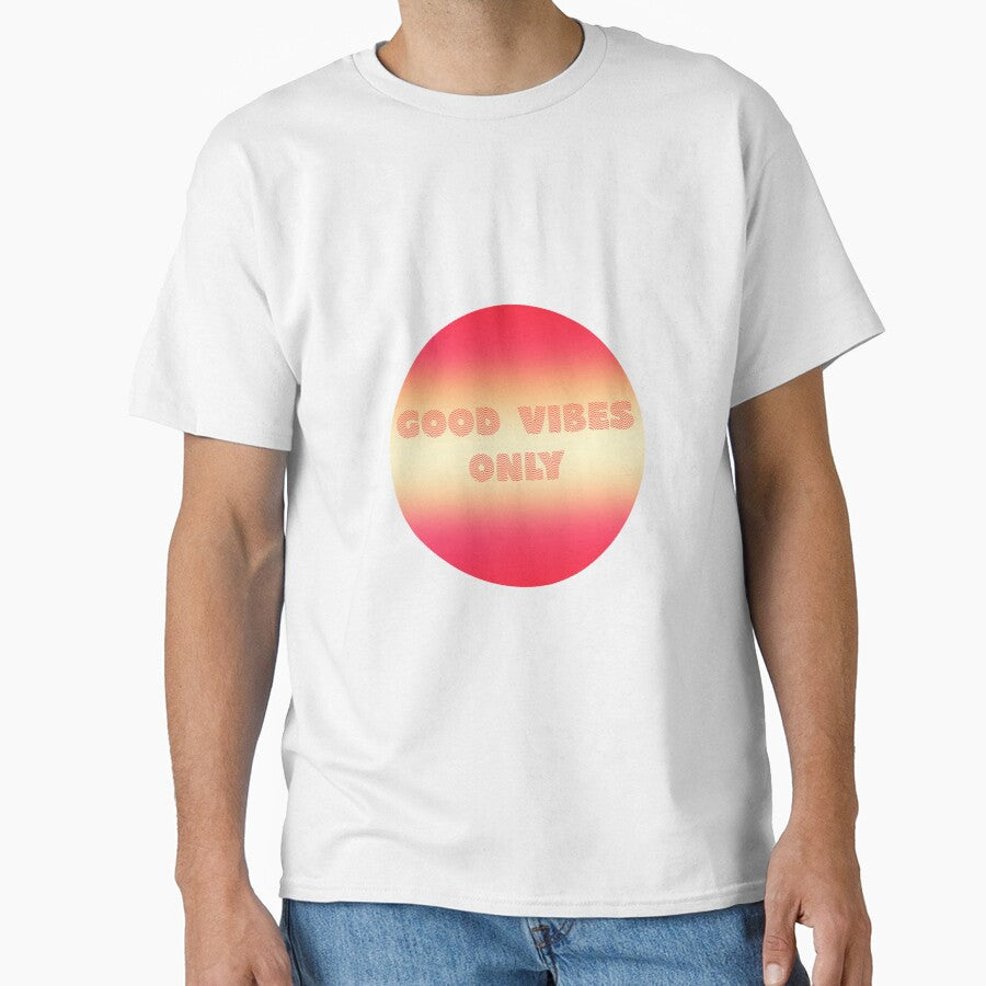 Good Vibes Only Ombre by Making Sunshine - Adult & Kids T-Shirts, Sweatshirts & Hoodies apparel design preview 1