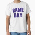 Game Day Blue T-Shirt - Trendy Graphic Unisex - T-Shirt, Sweatshirt, Hoodie