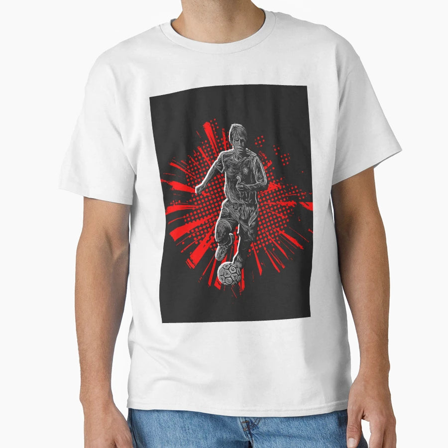 Great Football Player T-Shirt - Minimalist Print Unisex - T-Shirt, Sweatshirt, Hoodie
