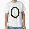 Q Alphabet T-Shirt - Graphic Print Unisex - T-Shirt, Sweatshirt, Hoodie
