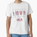 All You Need Is Love And A Dog Named Mia Vintage - Adult & Kids T-Shirts, Sweatshirts & Hoodies apparel design preview 1