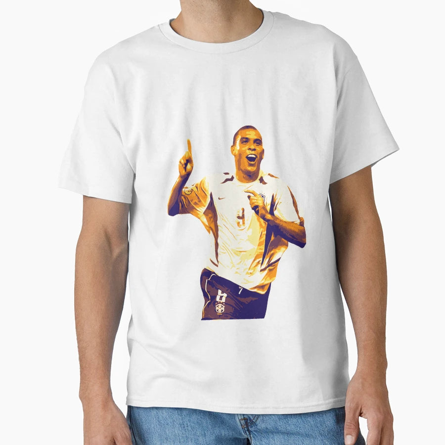 Ronaldo Naz Rio Brazil Team T-Shirt - Casual Everyday Wear Unisex - T-Shirt, Sweatshirt, Hoodie