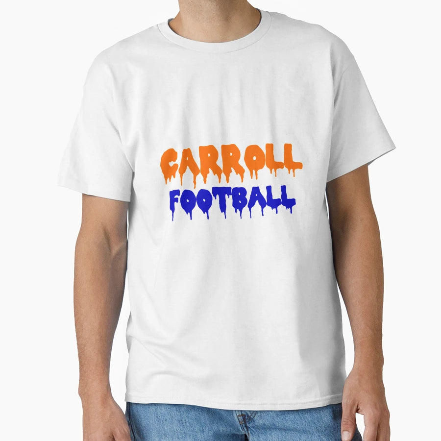 Carroll University Football T-Shirt - Novelty Apparel for Adults - T-Shirt, Sweatshirt, Hoodie