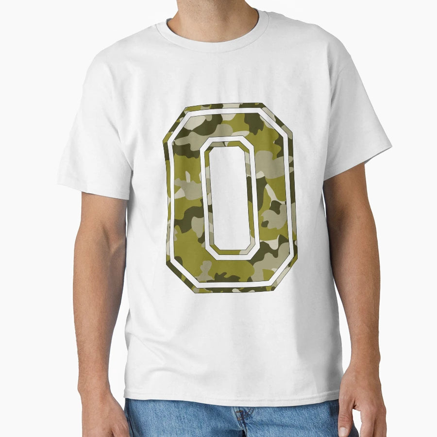 Team Sports Uniform Number 0 T-Shirt - Fun Novelty Design Men Women - T-Shirt, Sweatshirt, Hoodie