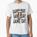 Game Day Football American Football T-Shirt - Custom Art Print Men Women - T-Shirt, Sweatshirt, Hoodie