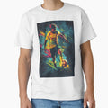 Abstract Depiction Football Player T-Shirt - Minimalist Print for Adults - T-Shirt, Sweatshirt, Hoodie