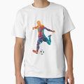 Football Player T-Shirt - Streetwear Style for Adults - T-Shirt, Sweatshirt, Hoodie