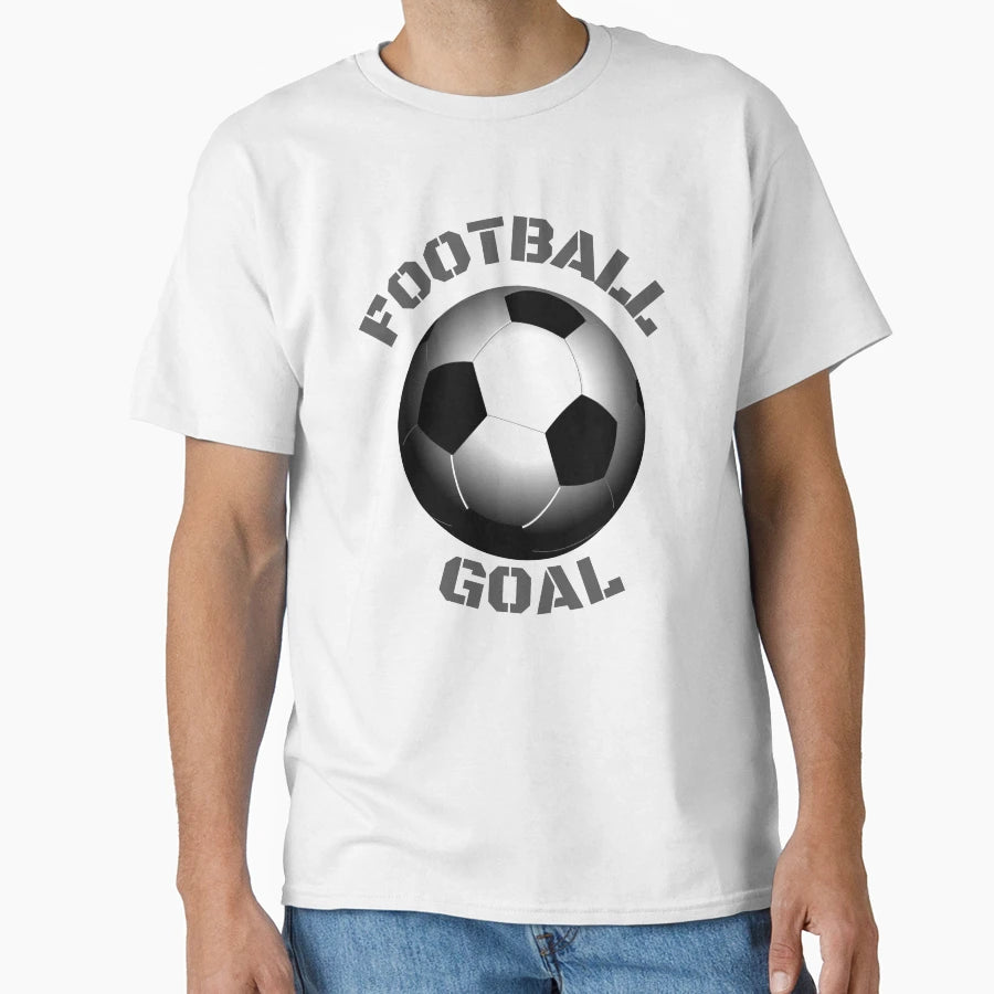 Black Soccer Ball T-Shirt - Fun Novelty Design for Adults - T-Shirt, Sweatshirt, Hoodie
