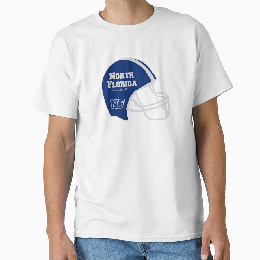 Jacksonville Florida Fl Football Helmet T-Shirt - Novelty Apparel Men Women - T-Shirt, Sweatshirt, Hoodie