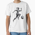 Womens Soccer Star T-Shirt - Custom Art Print for Adults - T-Shirt, Sweatshirt, Hoodie