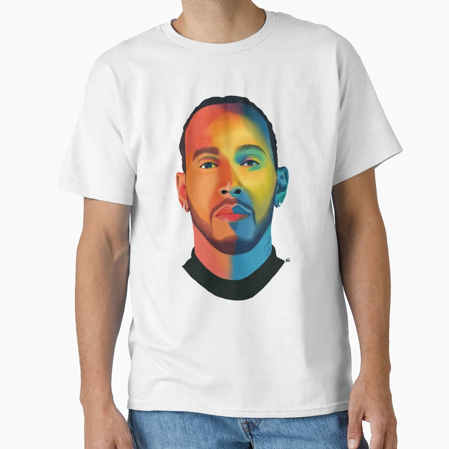 Lewis Hamilton T-Shirt - Aesthetic Graphic Unisex - T-Shirt, Sweatshirt, Hoodie