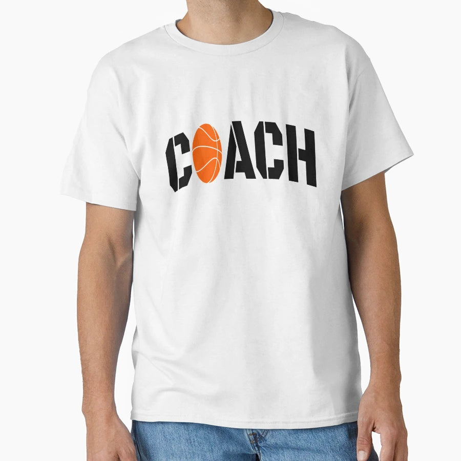 Basketball Coach T-Shirt - Trendy Graphic Unisex - T-Shirt, Sweatshirt, Hoodie