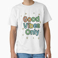 Good Vibes Only by Dopamine Glitch - Adult & Kids T-Shirts, Sweatshirts & Hoodies apparel design preview 1