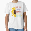 End the Stigma Mental Health Matters Message by - Adult & Kids T-Shirts, Sweatshirts & Hoodies apparel design preview 1