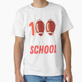 100 Days School Teachers Tackled T-Shirt - Casual Everyday Wear Men Women - T-Shirt, Sweatshirt, Hoodie
