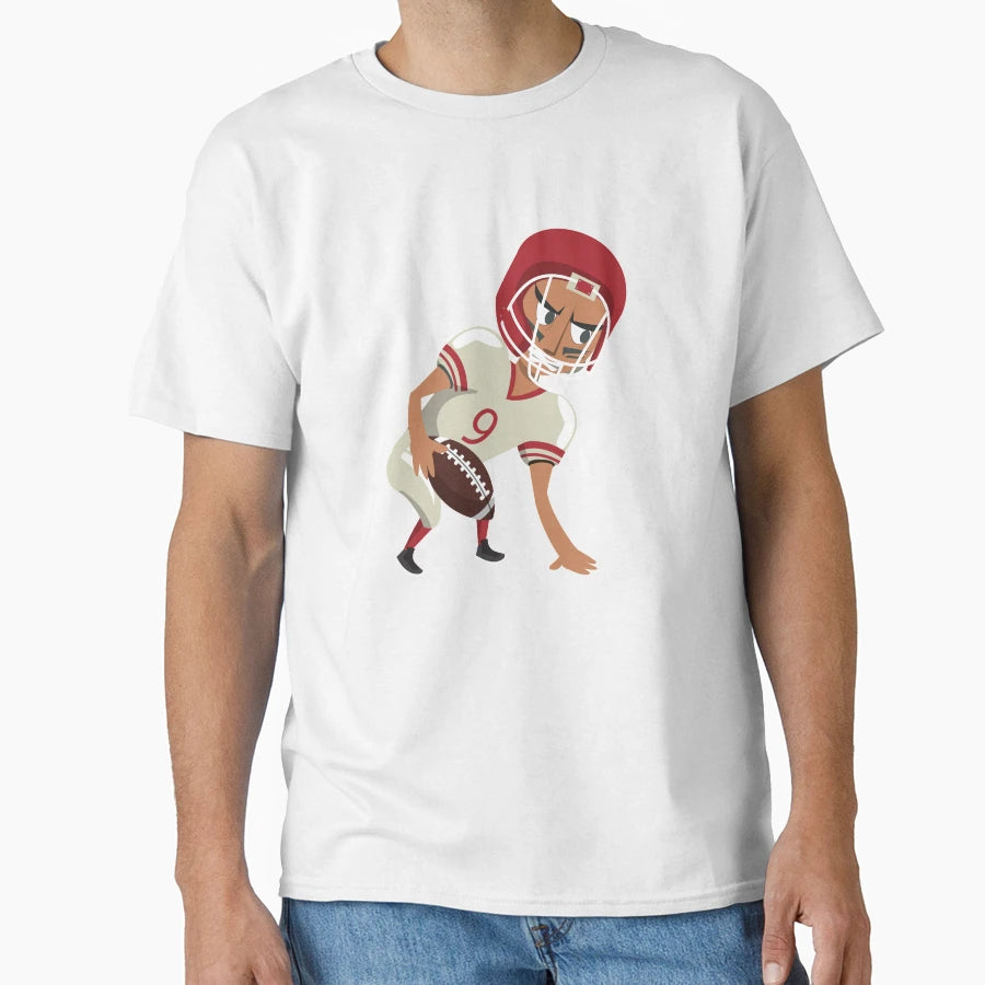Star American Football Player T-Shirt - Unique Graphic Men Women - T-Shirt, Sweatshirt, Hoodie
