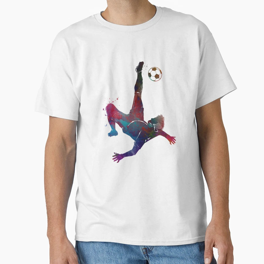 Football Player Sport Art Football T-Shirt - Custom Art Print for Adults - T-Shirt, Sweatshirt, Hoodie