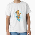 CAt surf life surfing by Tropical Blood - Adult & Kids T-Shirts, Sweatshirts & Hoodies apparel design preview 1