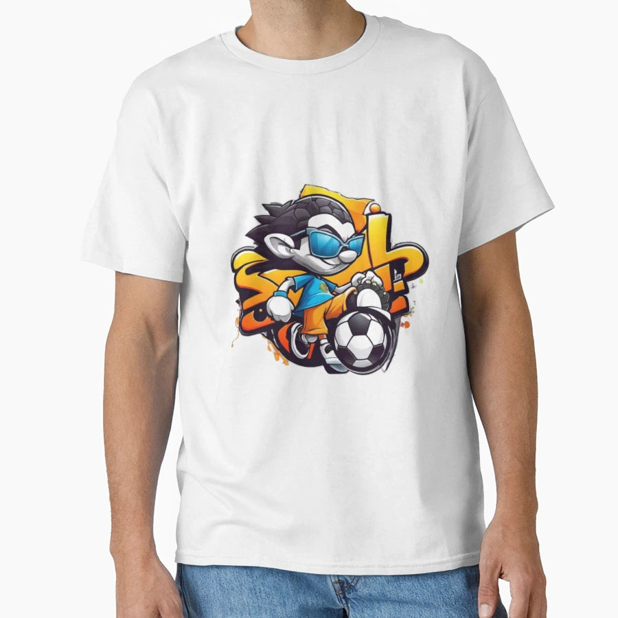 Soccer Star Adventures Kickbot T-Shirt - Trendy Graphic Men Women - T-Shirt, Sweatshirt, Hoodie