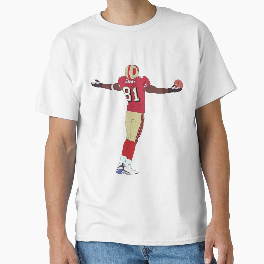 Terrell Owens Celebration T-Shirt - Fun Novelty Design Unisex - T-Shirt, Sweatshirt, Hoodie