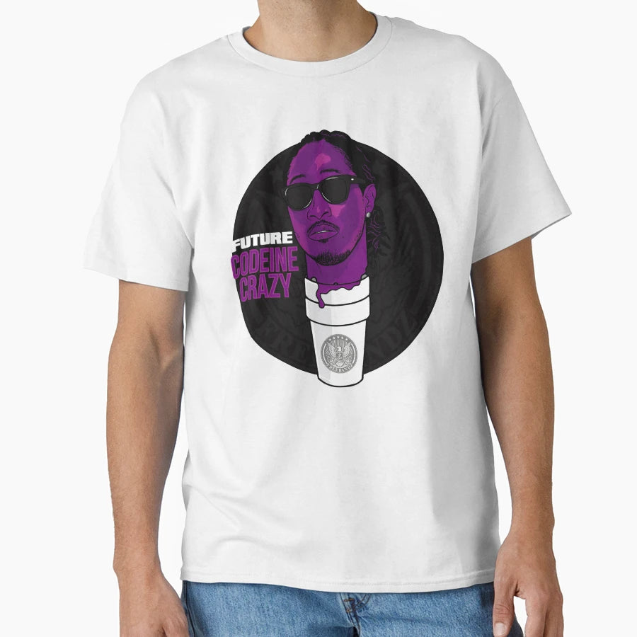 Music Future Codeine Crazy T-Shirt - Novelty Apparel Men Women - T-Shirt, Sweatshirt, Hoodie
