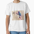 American Football Player Football T-Shirt - Minimalist Print Men Women - T-Shirt, Sweatshirt, Hoodie