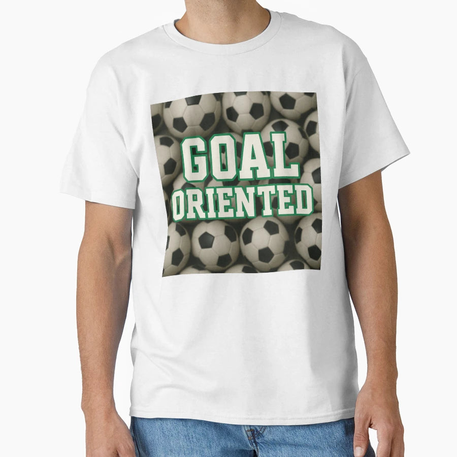 Soccer Futbol Football Goal Score T-Shirt - Minimalist Print for Adults - T-Shirt, Sweatshirt, Hoodie