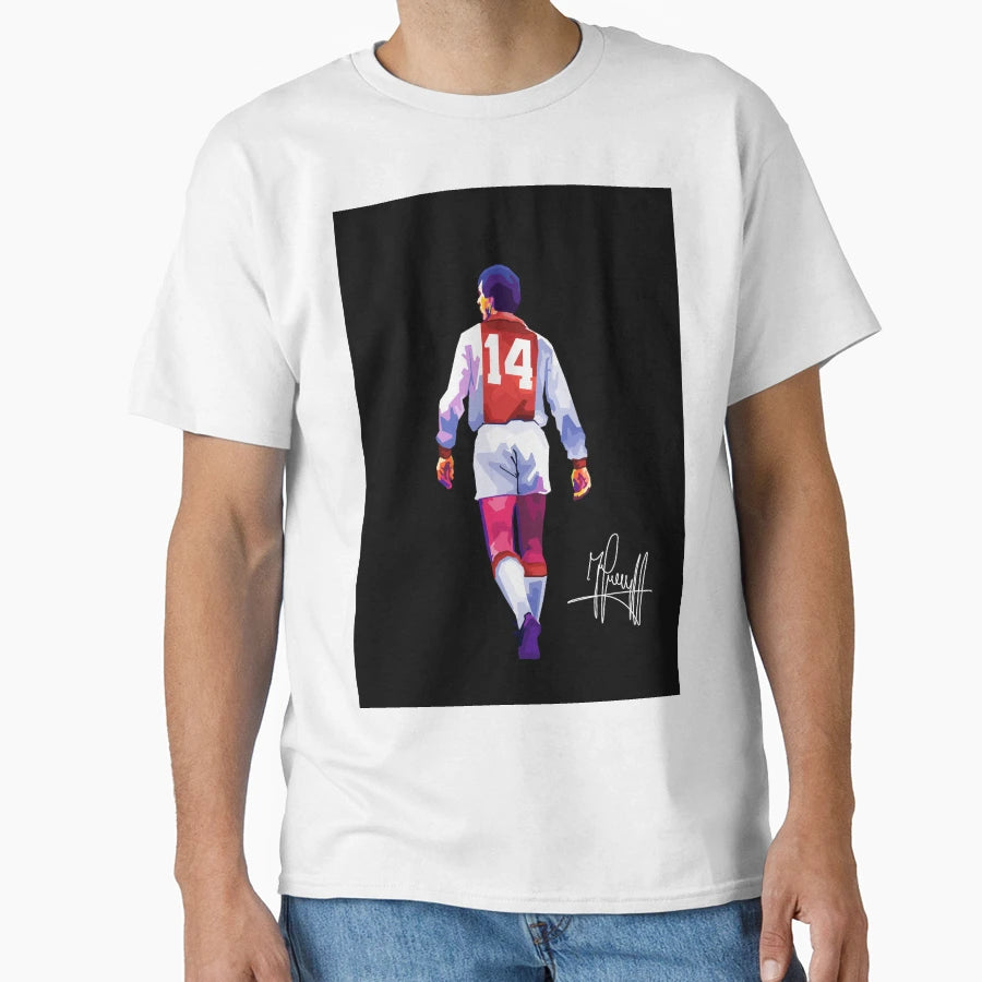 Johan Cruyff T-Shirt - Custom Art Print Unisex - T-Shirt, Sweatshirt, Hoodie