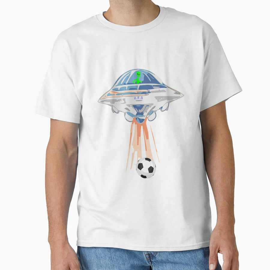 Football Alien T-Shirt - Trendy Graphic Men Women - T-Shirt, Sweatshirt, Hoodie