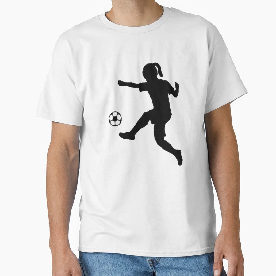 Soccer Player T-Shirt - Aesthetic Graphic for Adults - T-Shirt, Sweatshirt, Hoodie