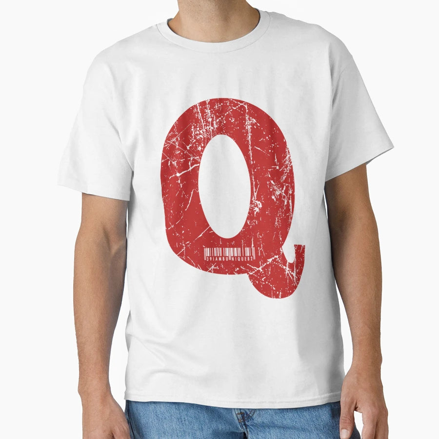 Monogram Q Gift T-Shirt - Fun Novelty Design for Adults - T-Shirt, Sweatshirt, Hoodie