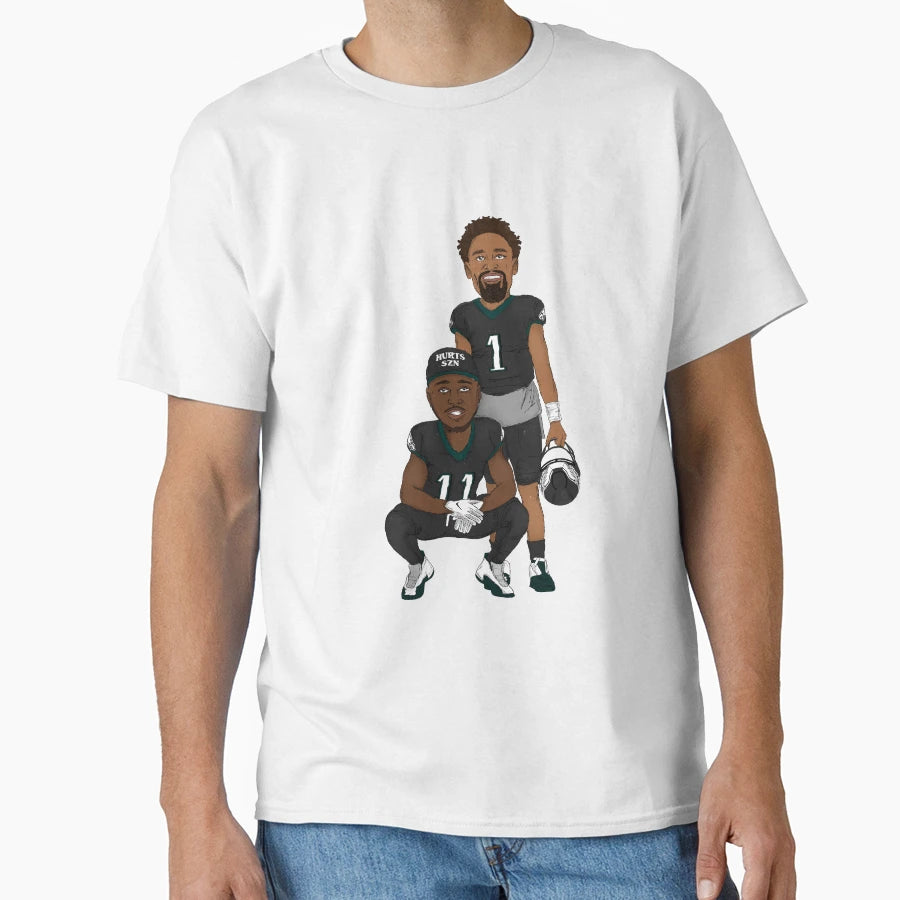 Hurts Szn Aj Brown JH T-Shirt - Aesthetic Graphic for Adults - T-Shirt, Sweatshirt, Hoodie
