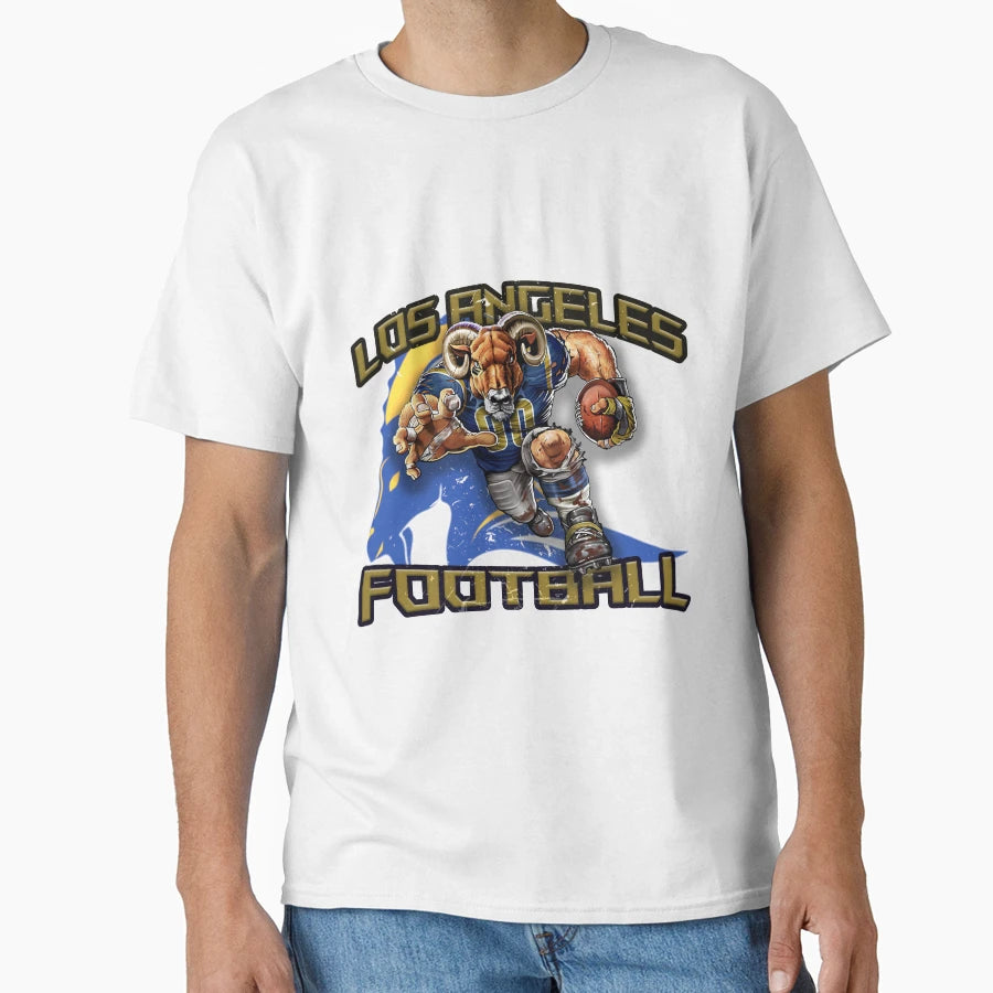 Los Angeles Football T-Shirt - Graphic Print Unisex - T-Shirt, Sweatshirt, Hoodie