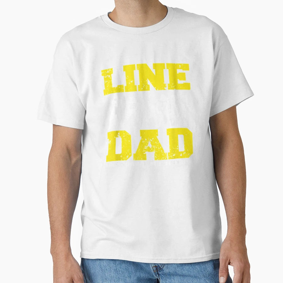 Offensive Lineman Line T-Shirt - Minimalist Print for Adults - T-Shirt, Sweatshirt, Hoodie
