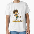Little Playing Soccer T-Shirt - Fun Novelty Design Men Women - T-Shirt, Sweatshirt, Hoodie
