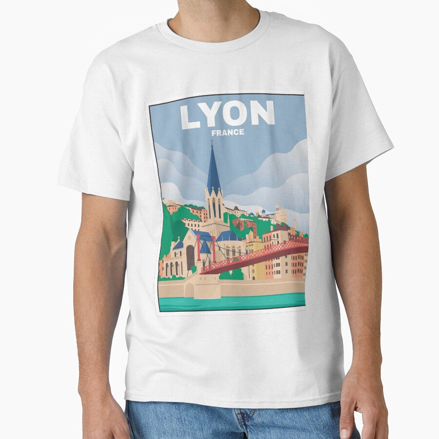 Saint-Georges Lyon by Lyndamichaell - Adult & Kids T-Shirts, Sweatshirts & Hoodies apparel design preview 1