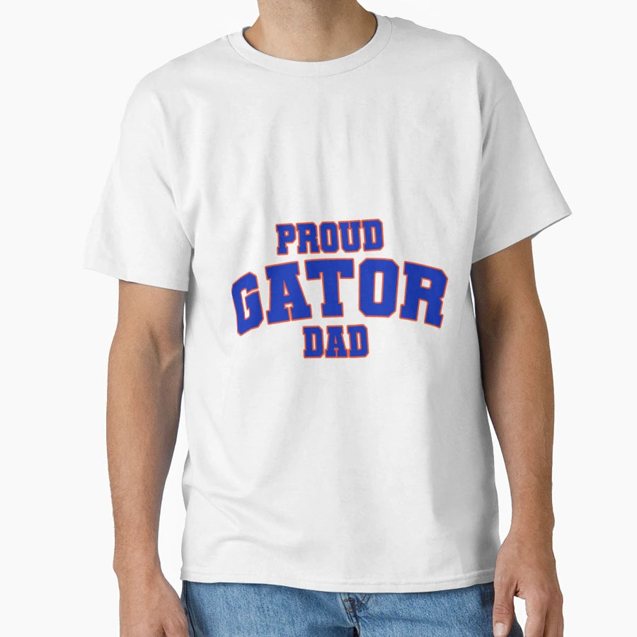 Proud Gator Dad T-Shirt - Novelty Apparel Men Women - T-Shirt, Sweatshirt, Hoodie