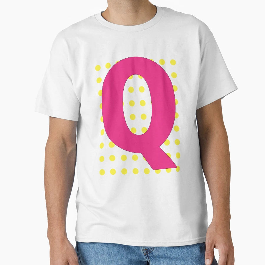 Q Letter Letter Q T-Shirt - Aesthetic Graphic for Adults - T-Shirt, Sweatshirt, Hoodie