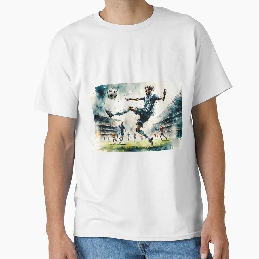 Soccer Player T-Shirt - Novelty Apparel for Adults - T-Shirt, Sweatshirt, Hoodie