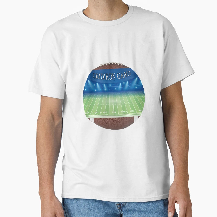 Gridiron Gang American Football Logo Nfl T-Shirt - Graphic Print Men Women - T-Shirt, Sweatshirt, Hoodie