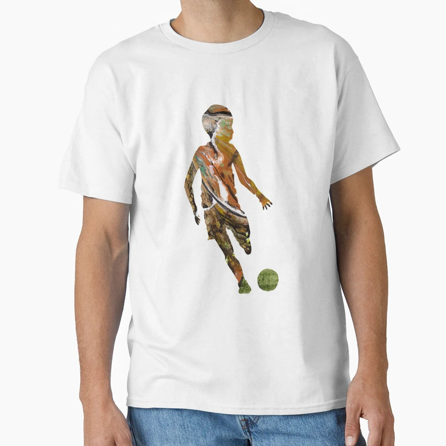Soccer Silhouette T-Shirt - Streetwear Style for Adults - T-Shirt, Sweatshirt, Hoodie
