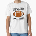 Kansas City Football T-Shirt - Trendy Graphic Men Women - T-Shirt, Sweatshirt, Hoodie