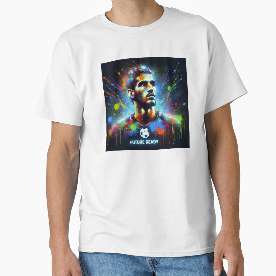 Future Ready Soccer T-Shirt - Trendy Graphic Unisex - T-Shirt, Sweatshirt, Hoodie