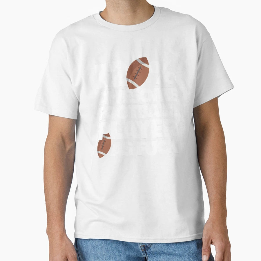 120 Awesome Football Player Af Funny T-Shirt - Aesthetic Graphic for Adults - T-Shirt, Sweatshirt, Hoodie