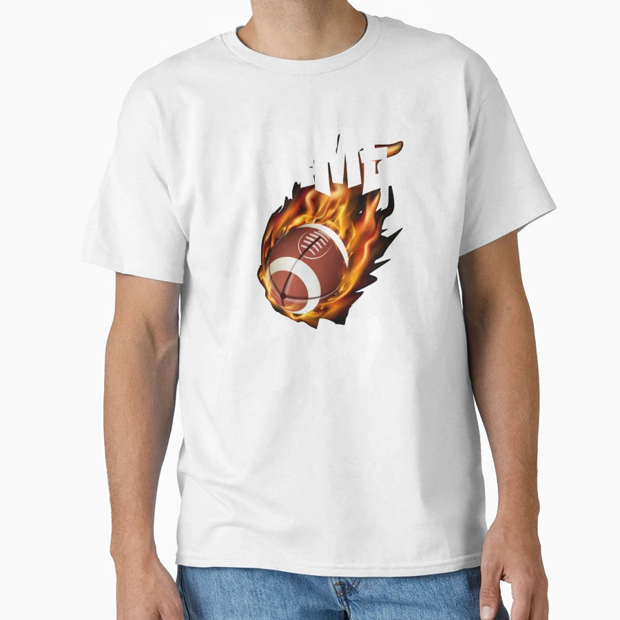 Fun Sports Game Day Football T-Shirt - Trendy Graphic for Adults - T-Shirt, Sweatshirt, Hoodie