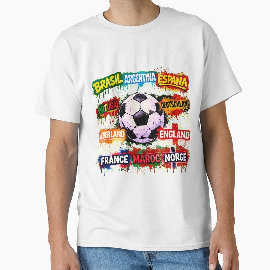 World Football Favorites 2026 Elite T-Shirt - Fun Novelty Design Unisex - T-Shirt, Sweatshirt, Hoodie