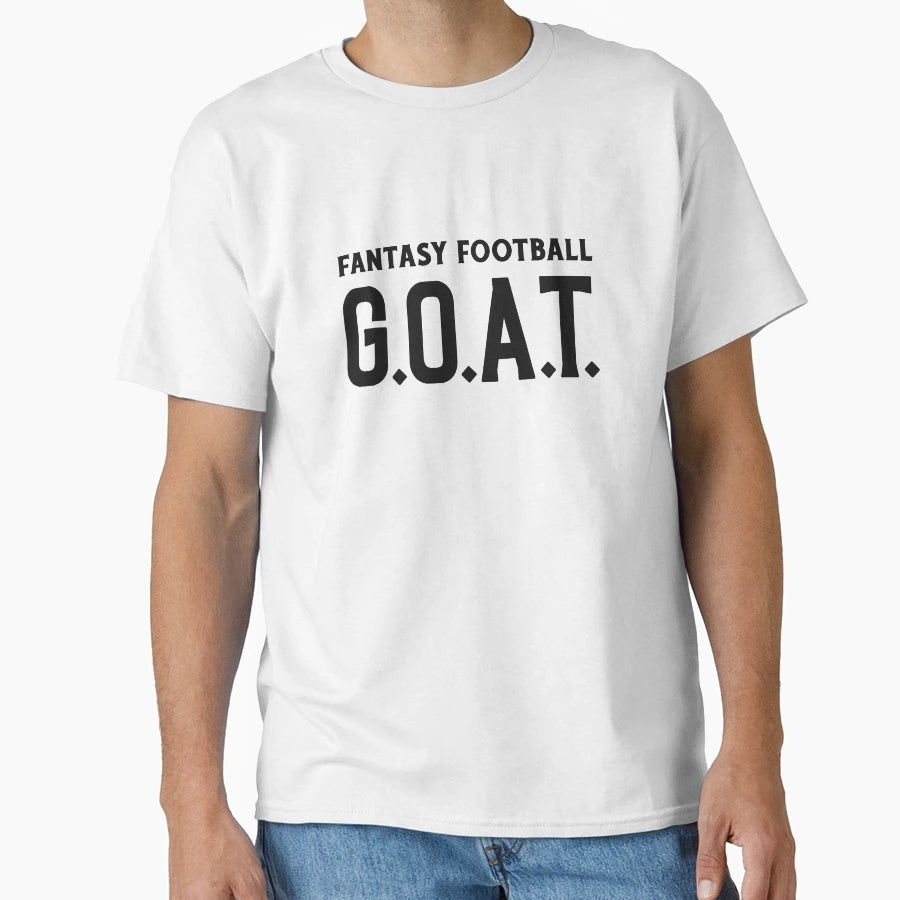 Fantasy Football Goat T-Shirt - Trendy Graphic Unisex - T-Shirt, Sweatshirt, Hoodie